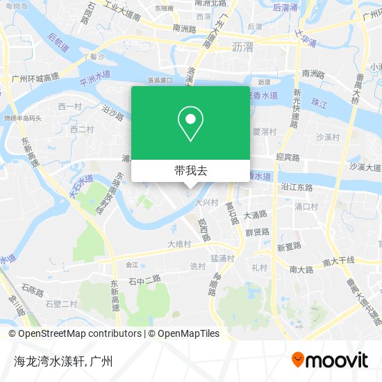 海龙湾水漾轩地图