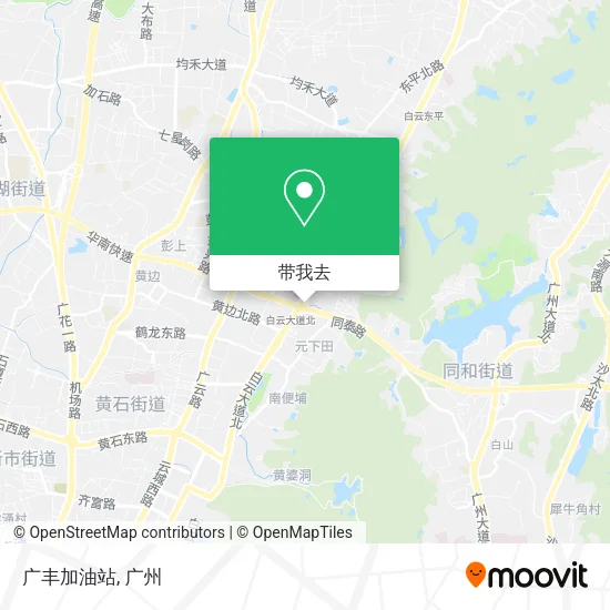 广丰加油站地图