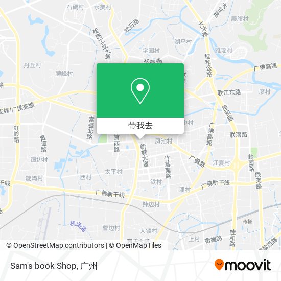 Sam's book Shop地图