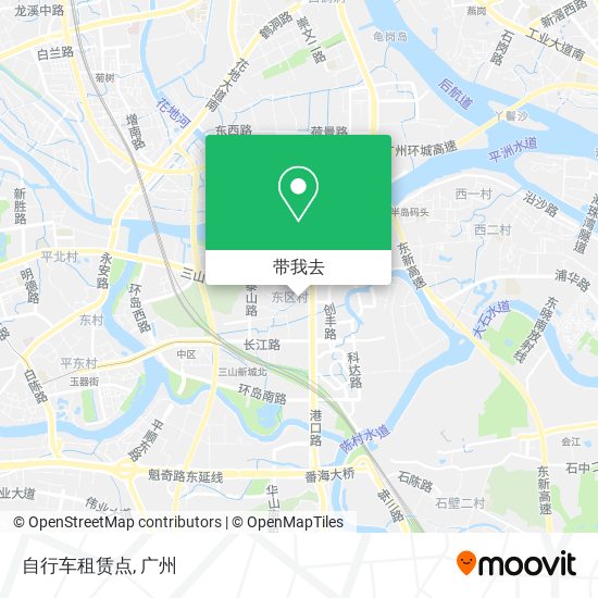 自行车租赁点地图