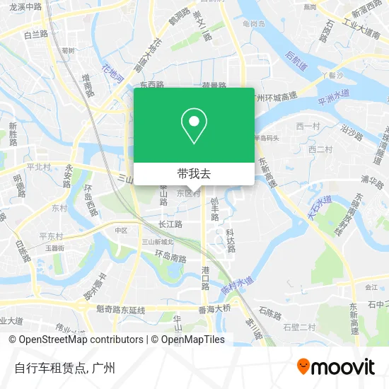 自行车租赁点地图