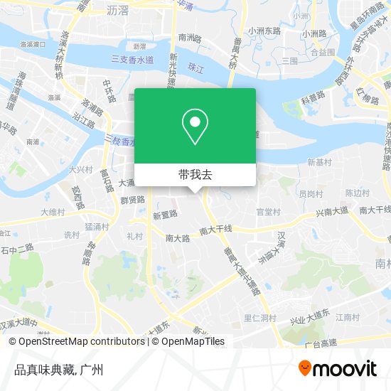 品真味典藏地图