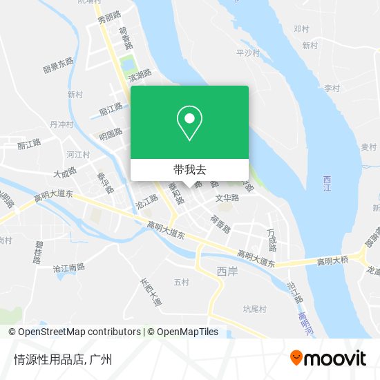 情源性用品店地图