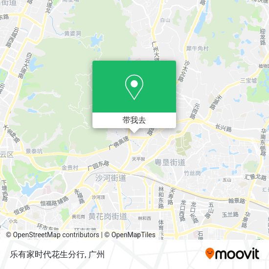 乐有家时代花生分行地图