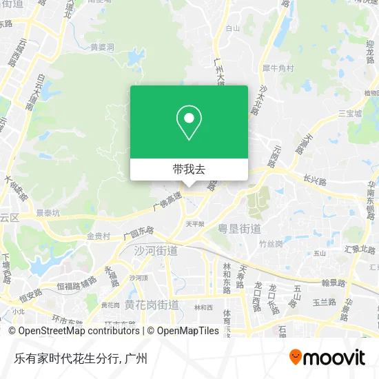 乐有家时代花生分行地图