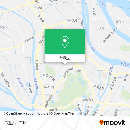 东里村地图