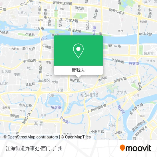 江海街道办事处-西门地图