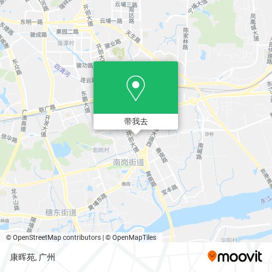 康晖苑地图
