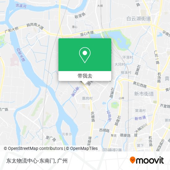 东太物流中心-东南门地图