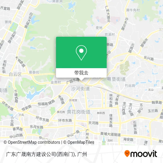 广东广晟南方建设公司(西南门)地图