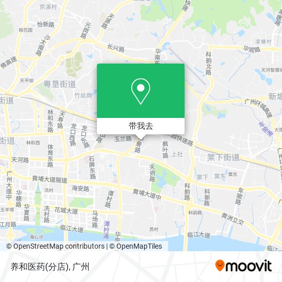 养和医药(分店)地图
