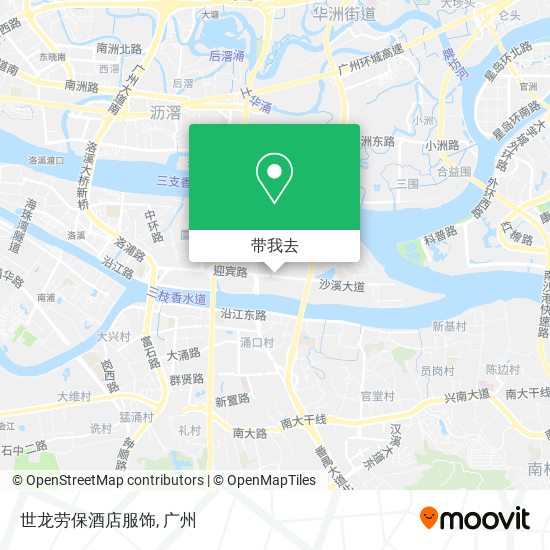 世龙劳保酒店服饰地图