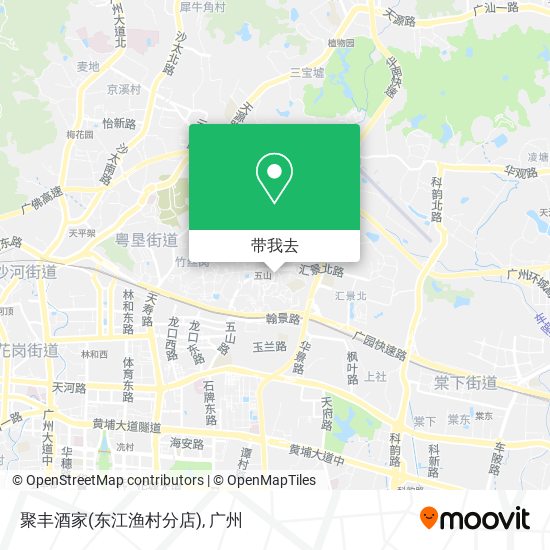 聚丰酒家(东江渔村分店)地图