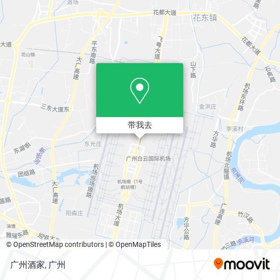 广州酒家地图