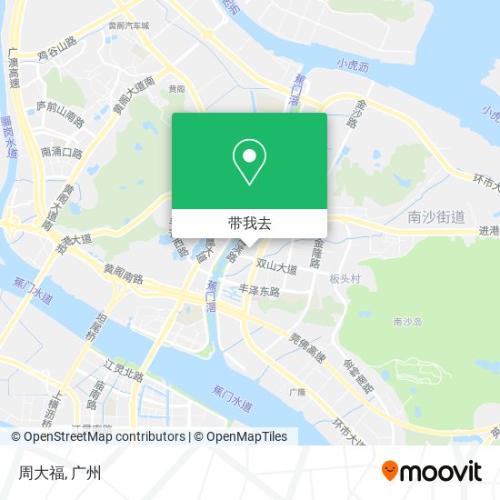 周大福地图