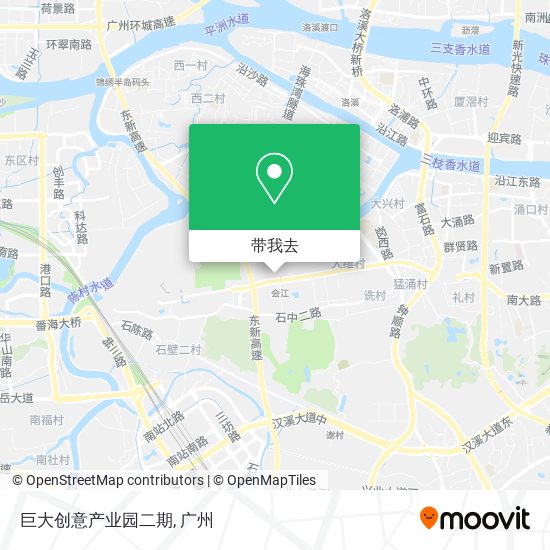 巨大创意产业园二期地图