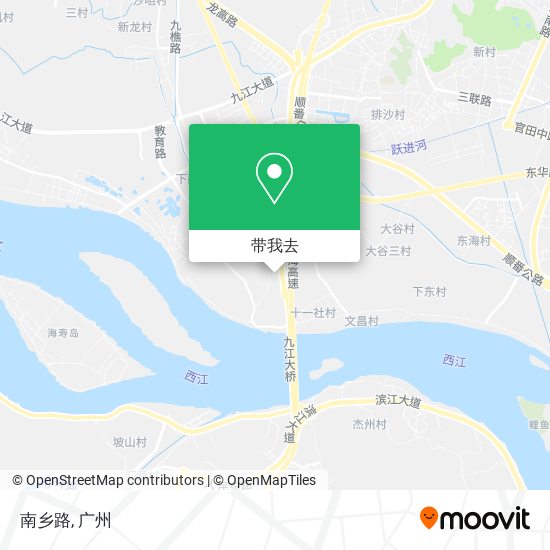 南乡路地图