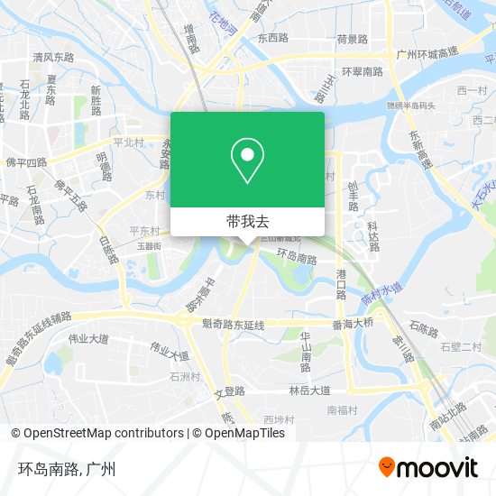 环岛南路地图