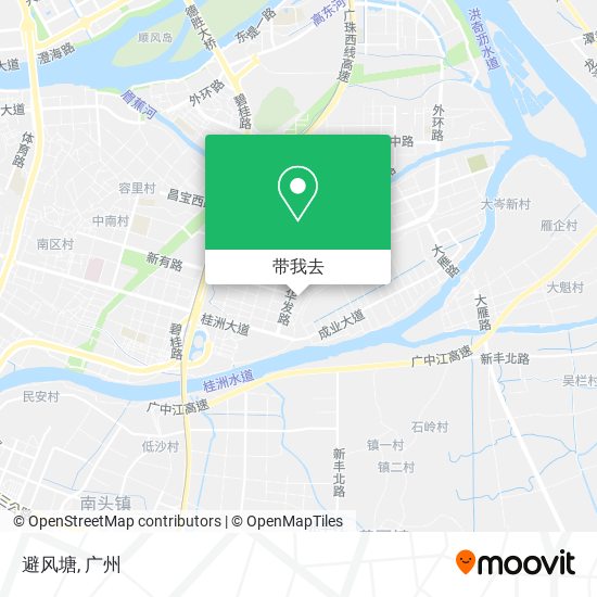 避风塘地图