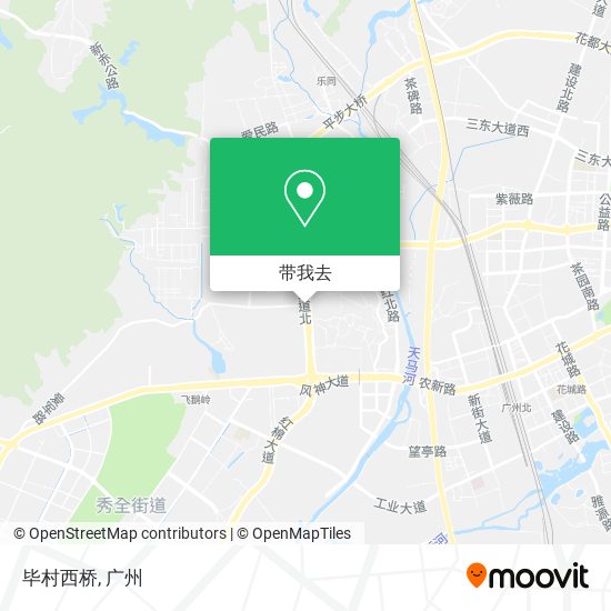 毕村西桥地图