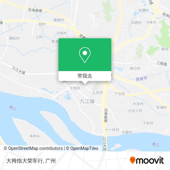 大拇指大荣车行地图