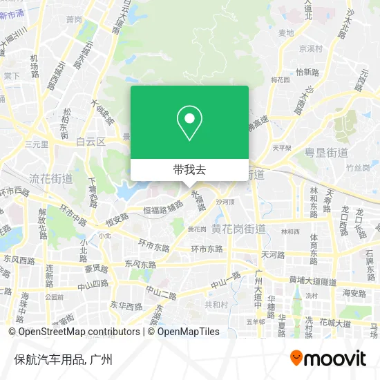 保航汽车用品地图