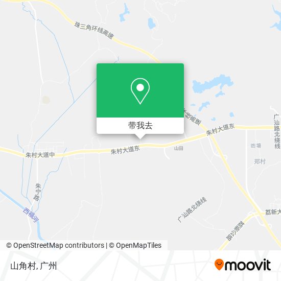 山角村地图
