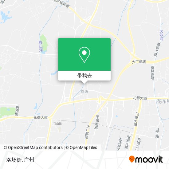 洛场街地图