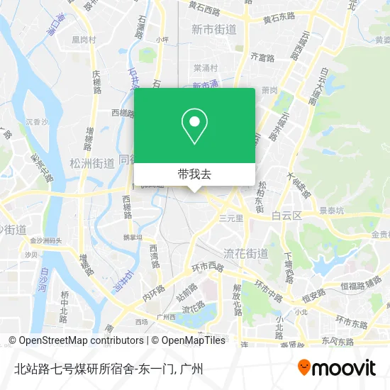 北站路七号煤研所宿舍-东一门地图