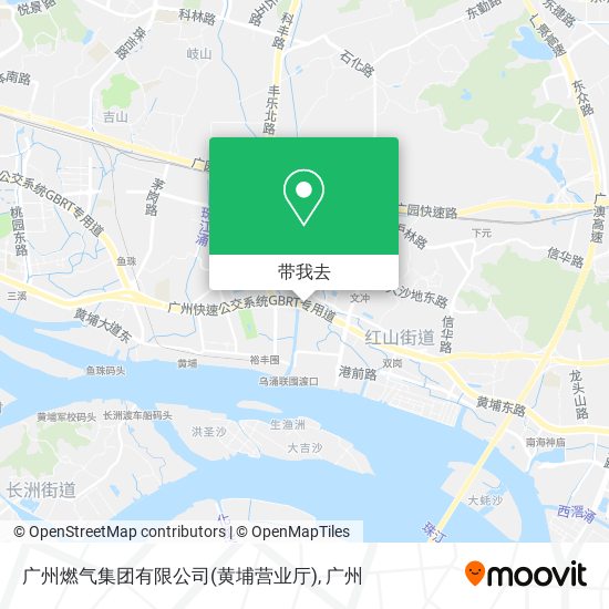 广州燃气集团有限公司(黄埔营业厅)地图