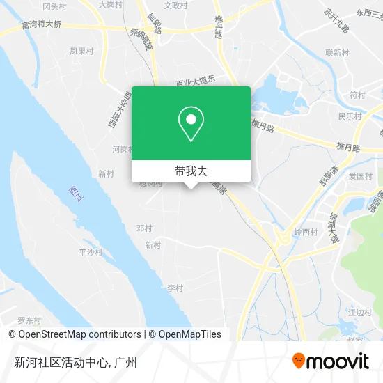 新河社区活动中心地图