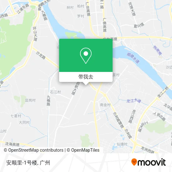 安顺里-1号楼地图