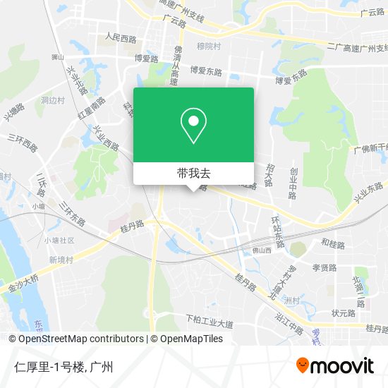 仁厚里-1号楼地图