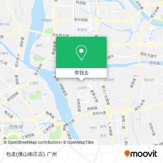 包道(佛山南庄店)地图