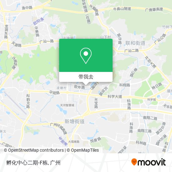 孵化中心二期-F栋地图