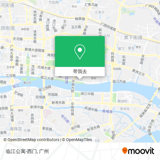 临江公寓-西门地图