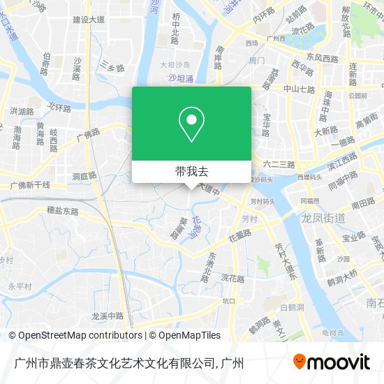 广州市鼎壶春茶文化艺术文化有限公司地图