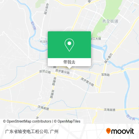 广东省输变电工程公司地图