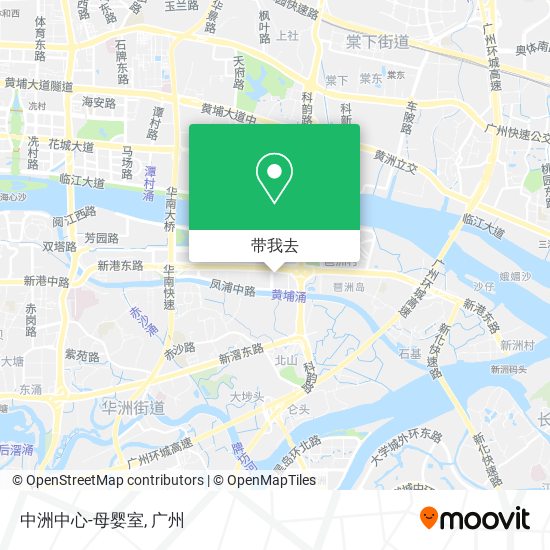 中洲中心-母婴室地图