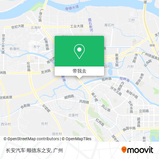 长安汽车·顺德东之安地图