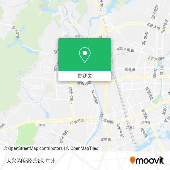 大兴陶瓷经营部地图