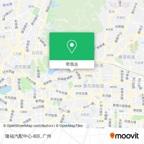 隆福汽配中心-B区地图