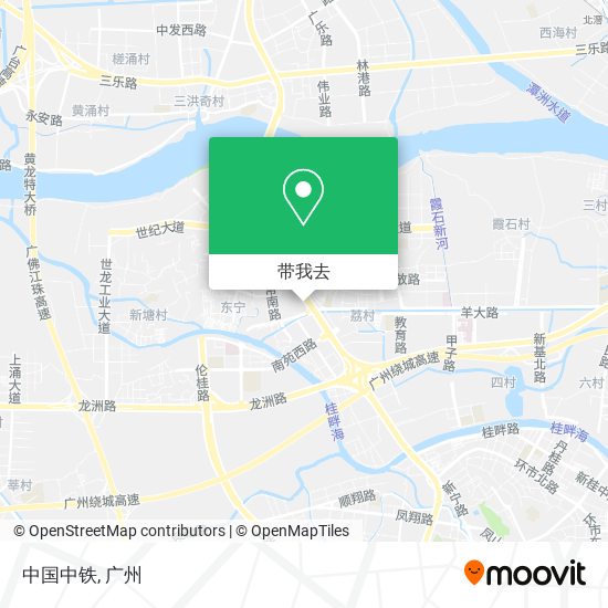 中国中铁地图