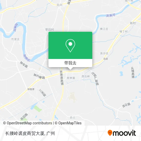 长腰岭裘皮商贸大厦地图