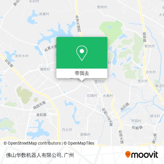 佛山华数机器人有限公司地图