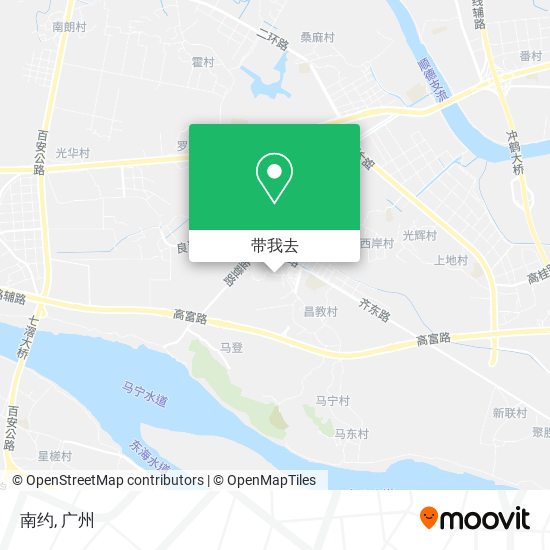 南约地图