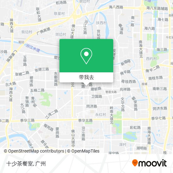 十少茶餐室地图