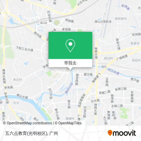 五六点教育(光明校区)地图