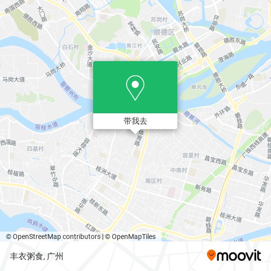 丰衣粥食地图