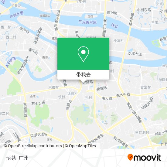 悟茶地图